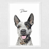 Realistic Pet Portrait - 1 Pet - Furr and Family