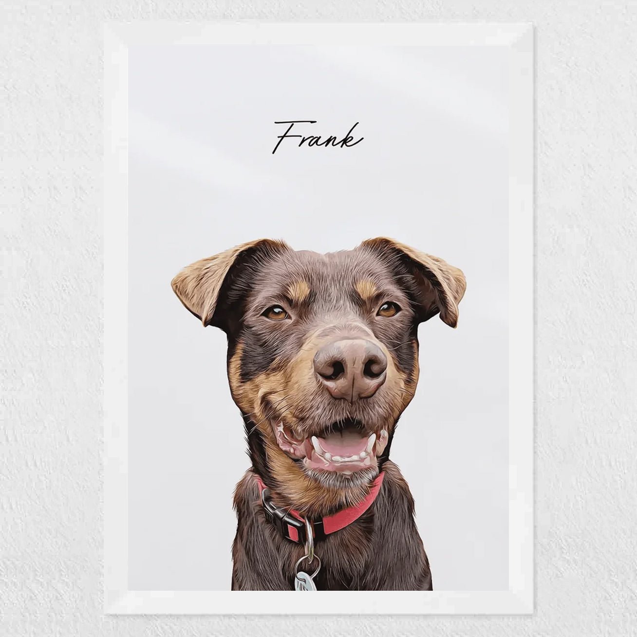 Realistic Pet Portrait - 1 Pet - Furr and Family