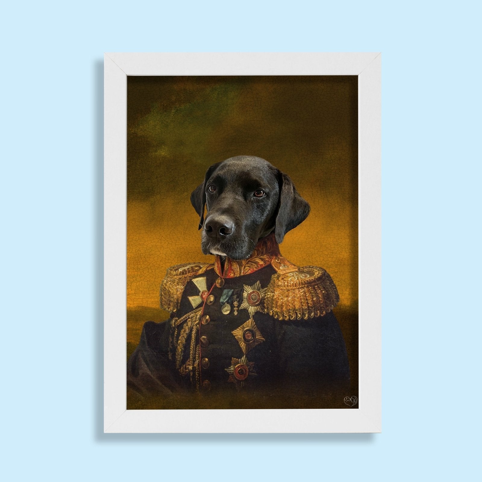 Regal Commander Pet Portrait - 1 Pet - Furr and Family