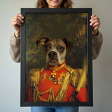 Regal Pet Portrait - Custom Pet Portrait - 1 Pet - Furr and Family