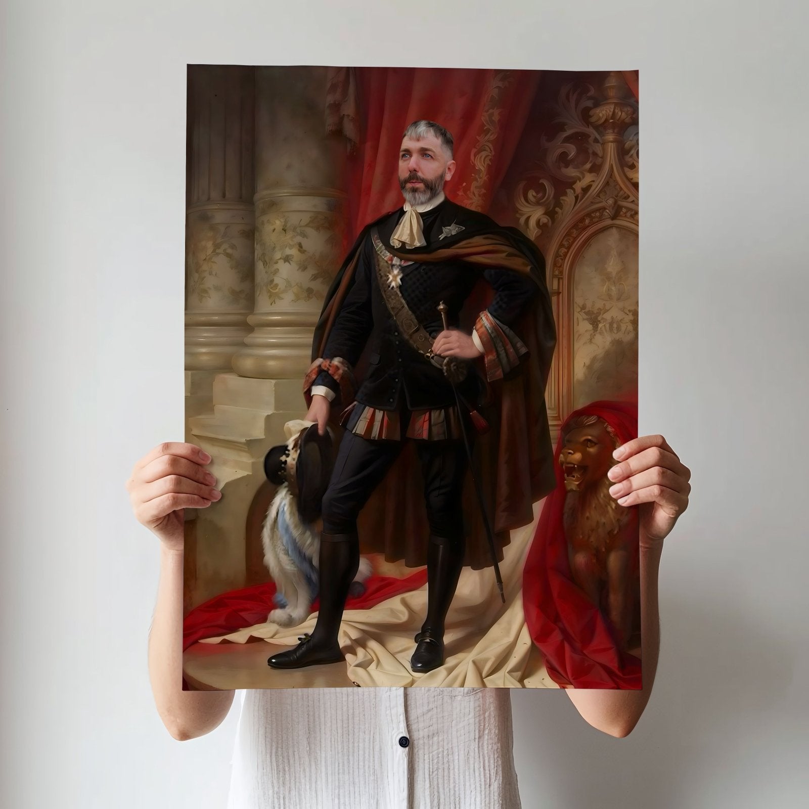 Renaissance Noble Human Portrait - Human Portrait - Male - Furr and Family