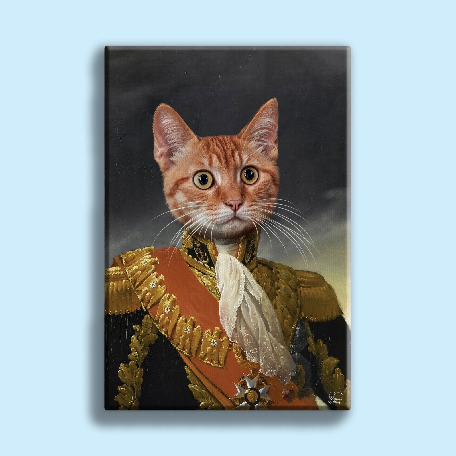 Royal Commander Pet - Custom Pet Portrait - 1 Pet - Furr and Family