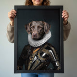 Royal Knight Custom Pet Portrait - 1 Pet - Furr and Family