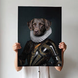 Royal Knight Custom Pet Portrait - 1 Pet - Furr and Family