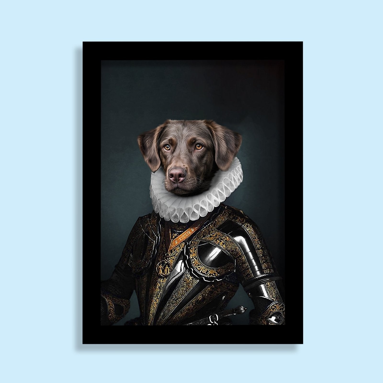 Royal Knight Custom Pet Portrait - 1 Pet - Furr and Family