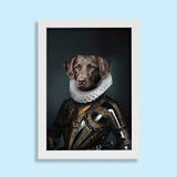 Royal Knight Custom Pet Portrait - 1 Pet - Furr and Family