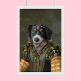 Royal Vintage - Pet Queen - Pet Portrait - 1 Pet - Furr and Family