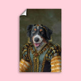 Royal Vintage - Pet Queen - Pet Portrait - 1 Pet - Furr and Family