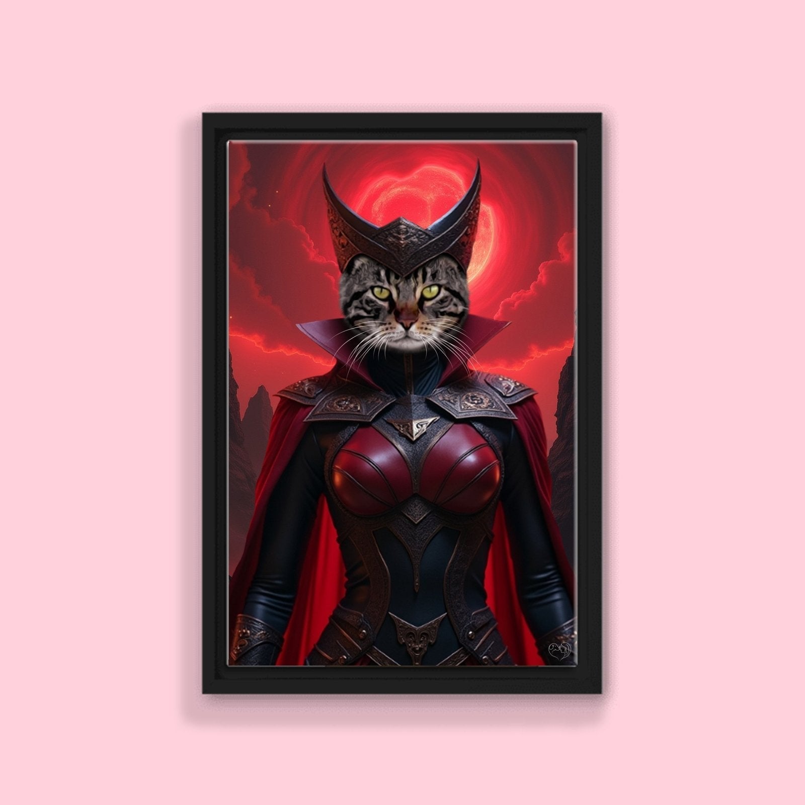Scarlet Witch - Custom Pet Portrait - 1 Pet - Furr and Family