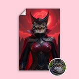 Scarlet Witch - Custom Pet Portrait - 1 Pet - Furr and Family