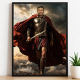 Spartan 300 Hero Portrait - Human Portrait - Male - Furr and Family