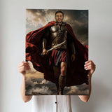Spartan 300 Hero Portrait - Human Portrait - Male - Furr and Family