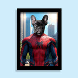 Spider Man Paw - Custom Pet Portrait - 1 Pet - Furr and Family