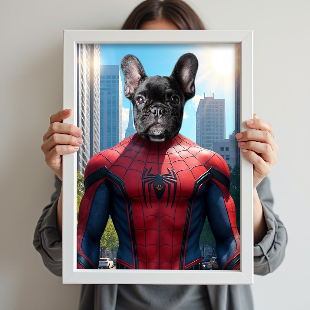 Spider Man Paw - Custom Pet Portrait - 1 Pet - Furr and Family