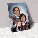 Step Brothers - Custom Human Canvas - 2 Pets - Furr and Family