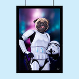 Storm Trooper Star Wars - Custom Pet Portrait - 1 Pet - Furr and Family