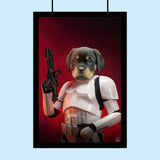 Stormtrooper Armor – Personalized Star Wars - Themed Pet Portrait - 1 Pet - Furr and Family