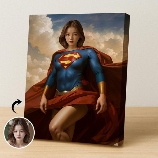 Superwoman Female Portrait - Human Portrait - Female - Furr and Family