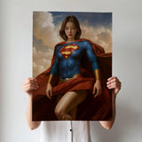 Superwoman Female Portrait - Human Portrait - Female - Furr and Family