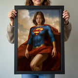 Superwoman Female Portrait - Human Portrait - Female - Furr and Family