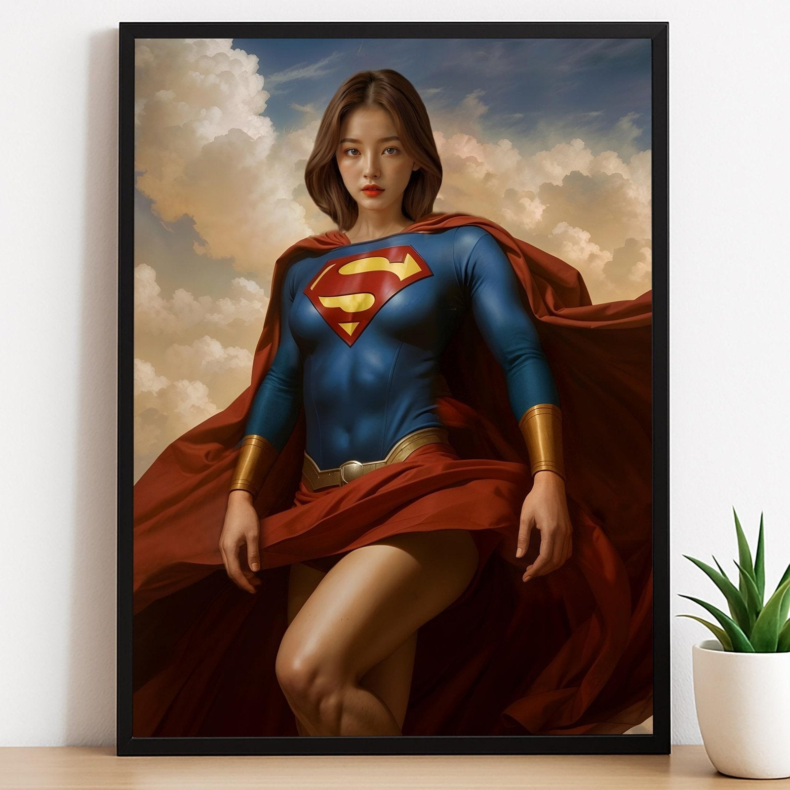 Superwoman Female Portrait - Human Portrait - Female - Furr and Family