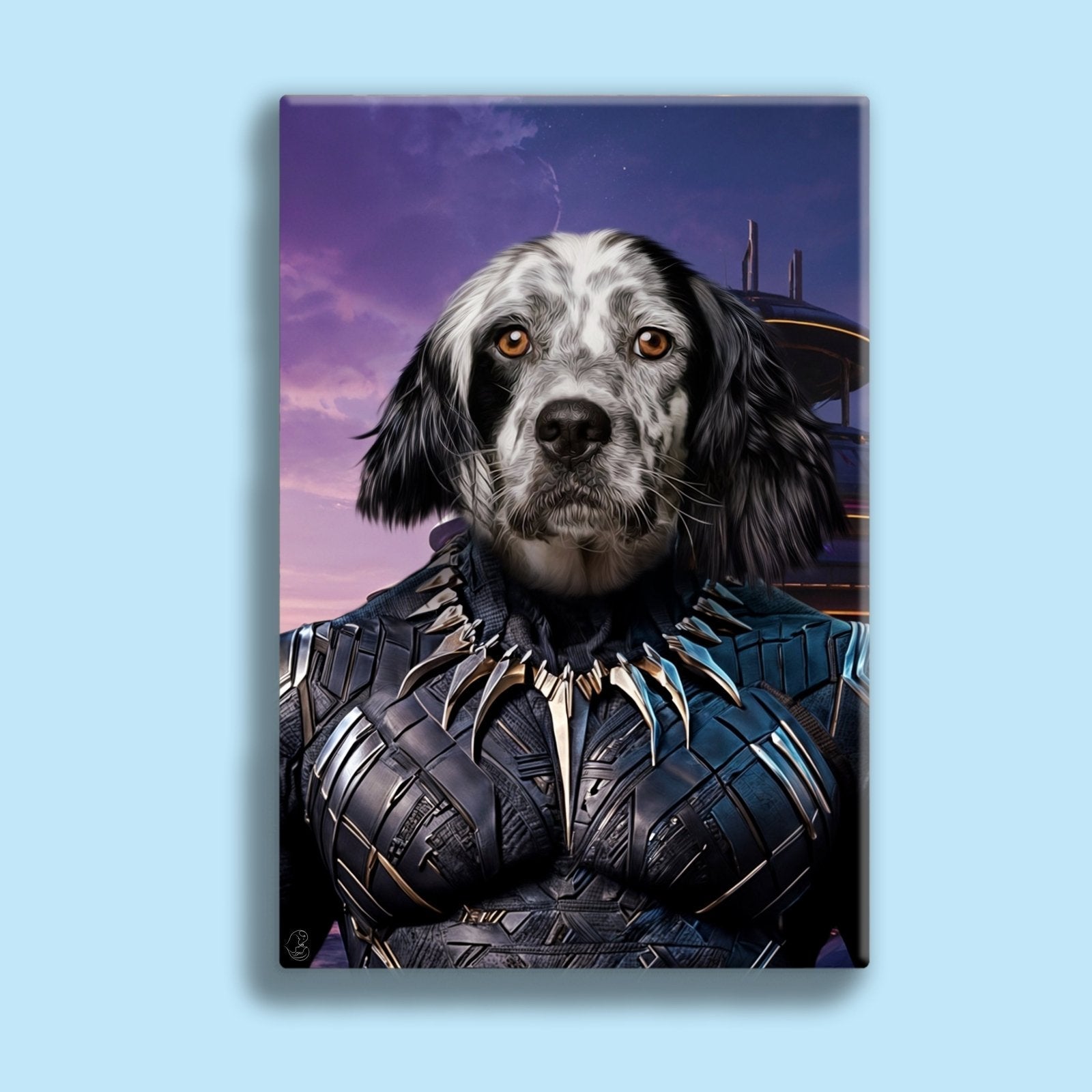 The Black Panther inspired - Custom Pet Portrait - 1 Pet - Furr and Family