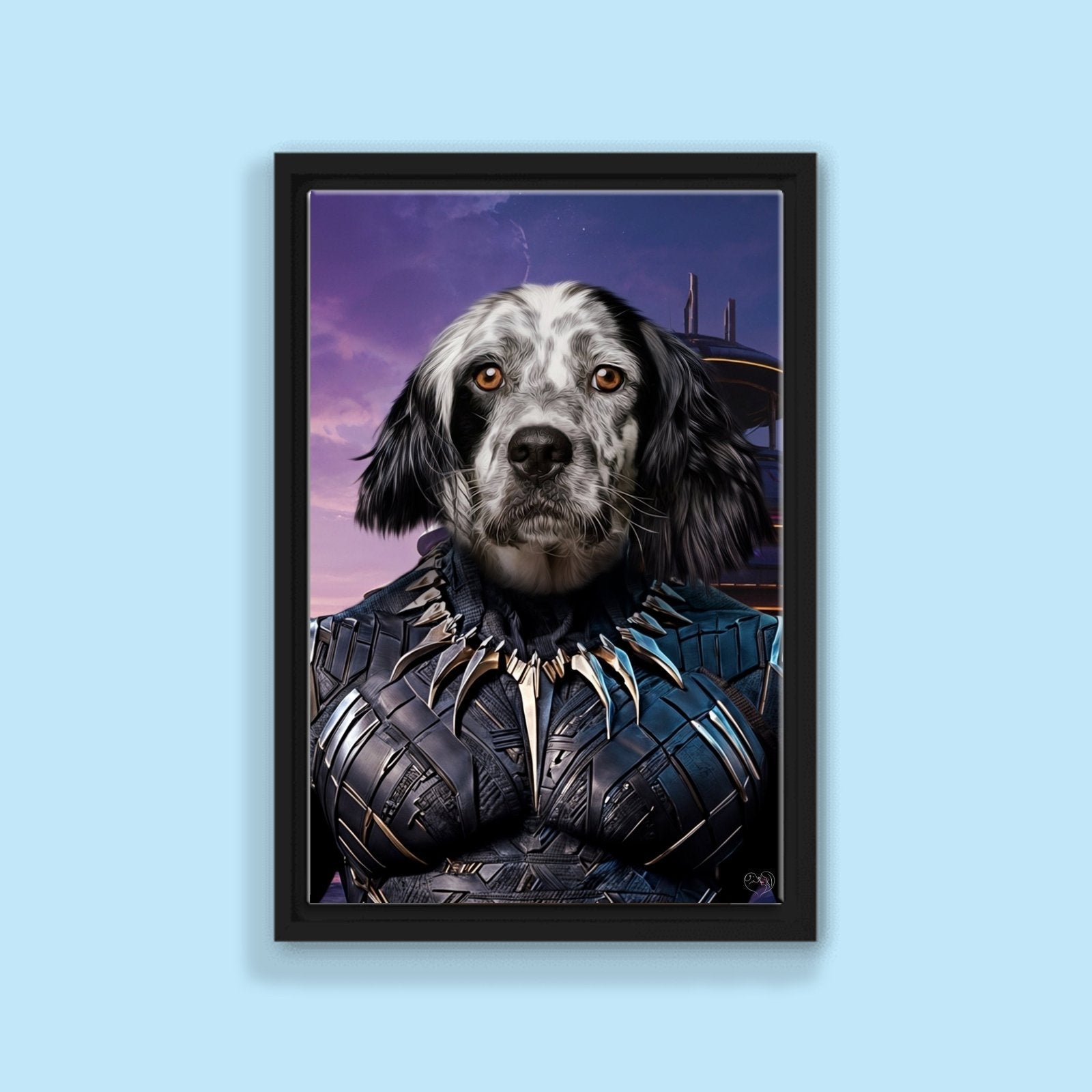 The Black Panther inspired - Custom Pet Portrait - 1 Pet - Furr and Family