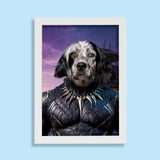 The Black Panther inspired - Custom Pet Portrait - 1 Pet - Furr and Family
