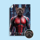 The Black Panther inspired - Custom Pet Portrait - 1 Pet - Furr and Family