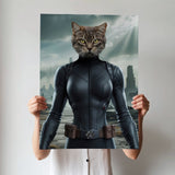 The Black Widow - Custom Pet Portrait - 1 Pet - Furr and Family