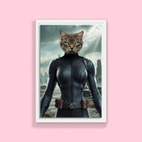 The Black Widow - Custom Pet Portrait - 1 Pet - Furr and Family
