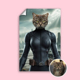 The Black Widow - Custom Pet Portrait - 1 Pet - Furr and Family