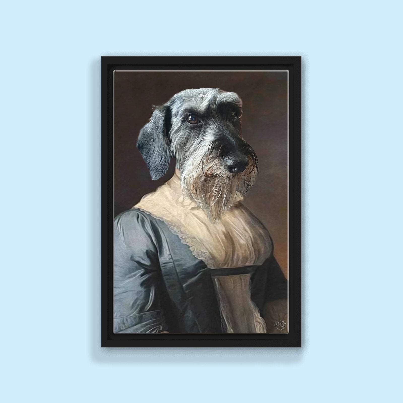 The Classic Lady - Custom Pet Portrait - 1 Pet - Furr and Family