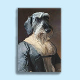 The Classic Lady - Custom Pet Portrait - 1 Pet - Furr and Family