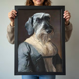 The Classic Lady - Custom Pet Portrait - 1 Pet - Furr and Family