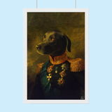 The Colonel Pet - Custom Pet Portrait - 1 Pet - Furr and Family