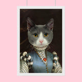 The Dame - Custom Pet Portrait - 1 Pet - Furr and Family