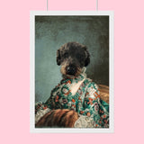 The Elegant Pet Queen - Custom Pet Portrait - 1 Pet - Furr and Family
