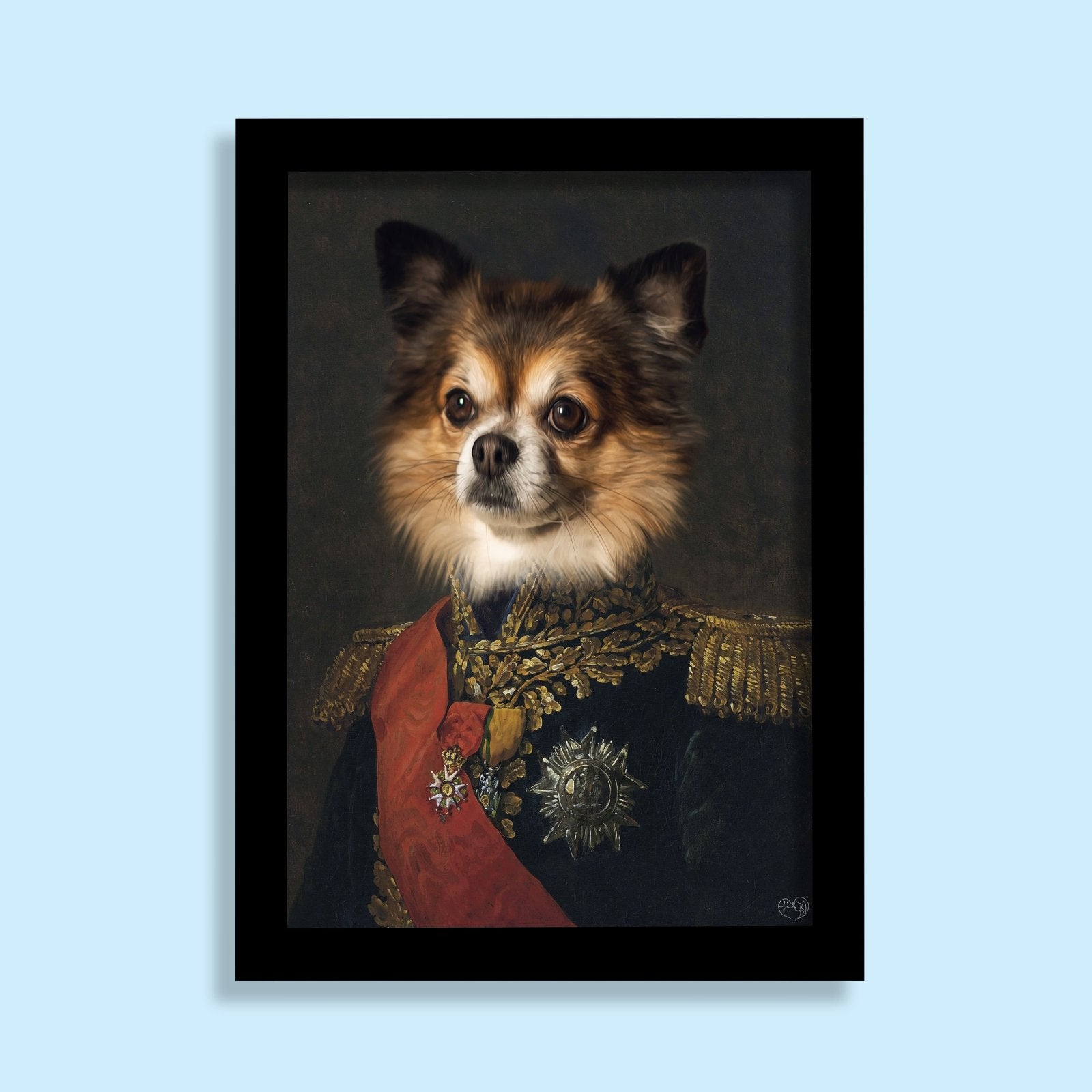 The Elite Marshal - Custom Pet Portrait - 1 Pet - Furr and Family