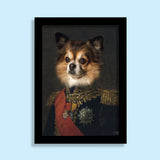 The Elite Marshal - Custom Pet Portrait - 1 Pet - Furr and Family