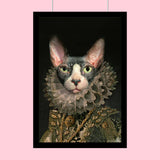 The Empress - Custom Pet Portrait - 1 Pet - Furr and Family
