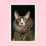 The Empress - Custom Pet Portrait - 1 Pet - Furr and Family