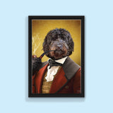 The Gentleman - Custom Pet Portrait - 1 Pet - Furr and Family