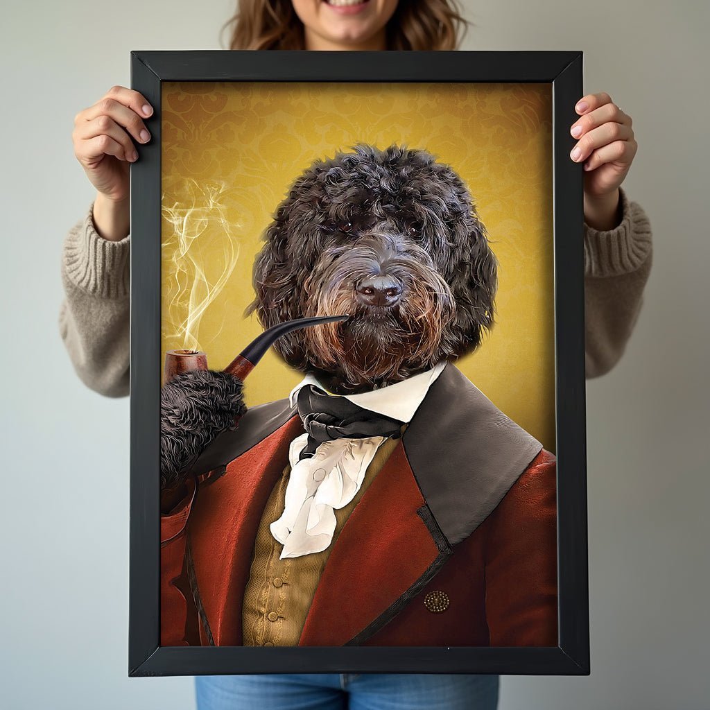 The Gentleman - Custom Pet Portrait - 1 Pet - Furr and Family