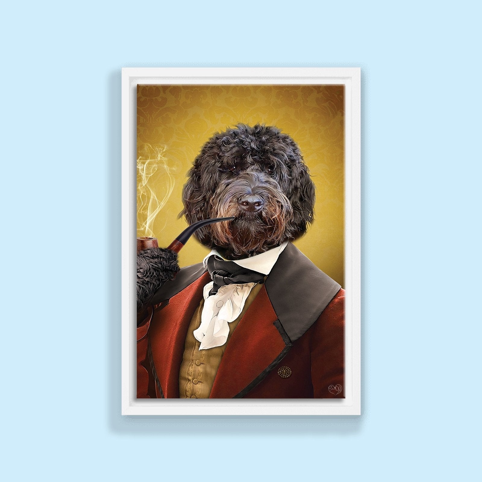 The Gentleman - Custom Pet Portrait - 1 Pet - Furr and Family
