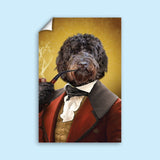 The Gentleman - Custom Pet Portrait - 1 Pet - Furr and Family