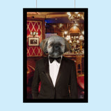 The Gentleman Pet - Custom Pet Portrait - 1 Pet - Furr and Family