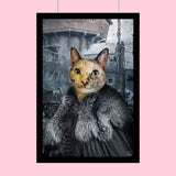 The Lady Warrior - Custom Pet Portrait - 1 Pet - Furr and Family