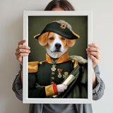 The Loyal General - Custom Pet Portrait - 1 Pet - Furr and Family