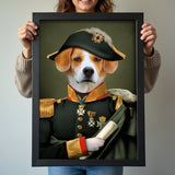 The Loyal General - Custom Pet Portrait - 1 Pet - Furr and Family